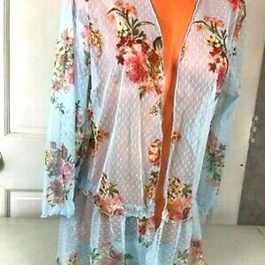 Wishful Park Sheer Floral Cardigan